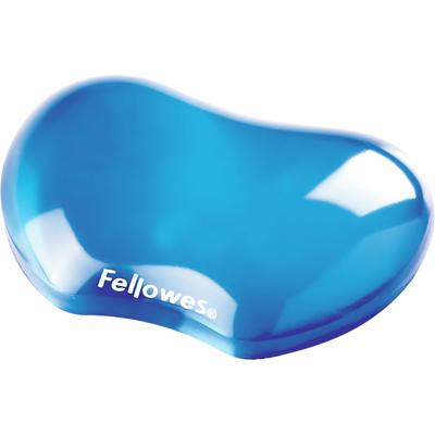 Fellowes Crystals Gel polssteun, blauw