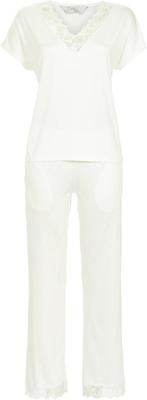 Witte elegante pyjama Ringella