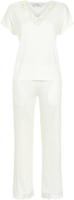 Witte elegante pyjama Ringella - thumbnail