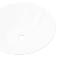 Keramische wasbak taps (wit) - thumbnail