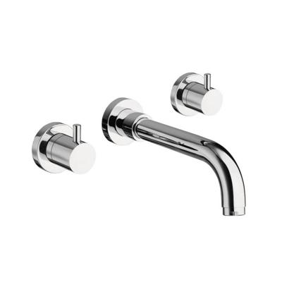 Wastafelmengkraan 3-gats Sapho Aritech 2-knop Uitloop Gebogen 21 cm Chroom Sapho Wastafelmengkraan 3-gats Sapho Aritech 2-knop Uitloop Gebogen 21 cm Chroom Sapho