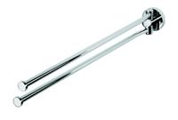 Geesa Nemox 2-lids handdoekhouder Chroom - thumbnail