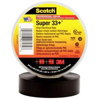 3M SUPER33+-19X20 Isolatietape Scotch Zwart (l x b) 20 m x 19 mm 1 stuk(s) - thumbnail