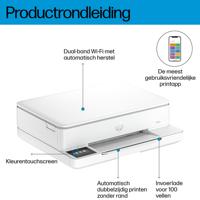 HP Envy 6110e All-in-One kleureninkjetprinter - Kopieerscan - 3 maanden Instant-inkt inbegrepen bij HP+ - thumbnail