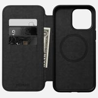 Nomad Modern lederen folio iPhone 14 Pro Max - Black - thumbnail