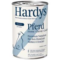 Hardys Sensitiv paard met wortel en venkel natvoer hond 12 x 400 g - thumbnail