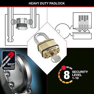 Masterlock Hangslot EXCELL M1BEURD - 45mm-2st. - M1BEURT M1BEURT - thumbnail