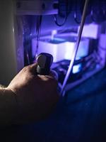 ArmyTek Wizard C2 WUV White & Ultraviolet Hoofdlamp werkt op een accu LED Met magneethouder 1100 lm 3 h 65 g - thumbnail