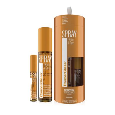 PanzerGlass B8950+8952 computerreinigingskit Beeldschermen/Plastik Spray voor apparatuurreiniging 100 ml