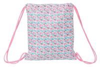 Rugtas met Koordjes Moos Flores Multicolour 35 x 40 x 1 cm - thumbnail