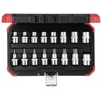 Gedore r68003016 | dopsleutelset | 1/2" | tx e10-e24 | t30-t70 | 16-dlg 3300009 - thumbnail