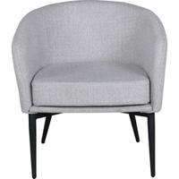 Nohr Fauteuil 'Jennilee' Bouclé, kleur Grijs - thumbnail