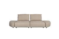 Zuiver 3-zits Bank 'Hunter' 318cm, kleur Zand - thumbnail