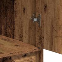 Dressoir met lade Oud hout 40 x 40,5 x 75 cm Bewerkt hout - thumbnail