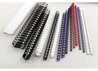 Bindrug gbc 22mm 21rings a4 zwart - thumbnail