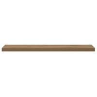 Wandschappen 4 st 40x20x1,5 cm bewerkt hout artisanaal eiken - thumbnail