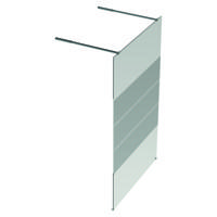 Jona vrijstaande douchewand 120 cm - thumbnail