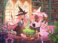 Ravensburger puzzel Enchanting library 200 XXL stukjes - thumbnail