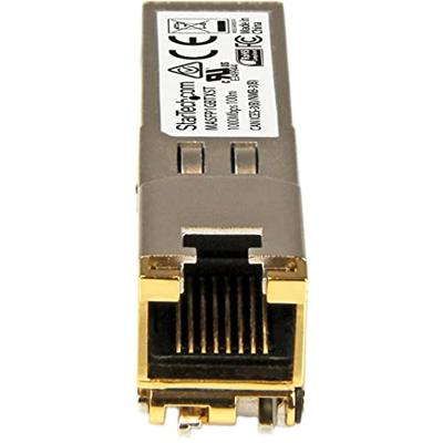 SFP Singlemode Vezelmodule Startech MASFP1GBTXST