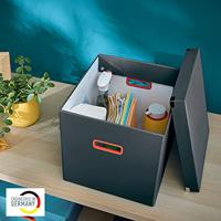 Leitz Cosy Click & Store kubus grote opbergdoos, grijs - thumbnail