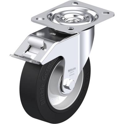 Blickle L-ALEV 125K-FI Zwenkwiel met rem Wieldiameter: 125 mm Draagvermogen (max.): 250 kg 1 stuk(s)