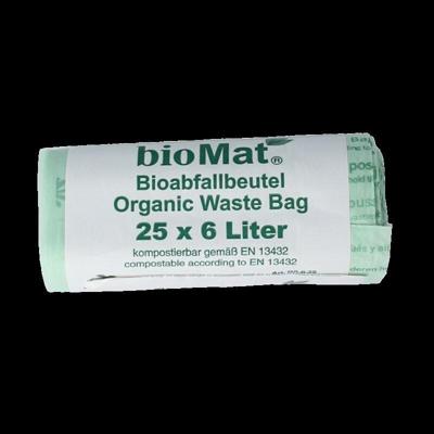 Wastebag compost 6 liter 25 Stuks