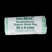 Wastebag compost 6 liter 25 Stuks - thumbnail