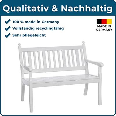 Blome Hohenzollern 62001 Tuinbank Kunststof Wit