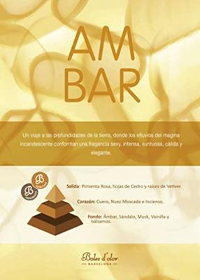 Geurolie Brumas de ambiente 50 ml Ambar amber Boles d'olor - Boles d olor
