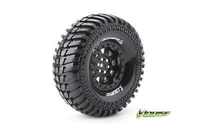 Louise CR-ARDENT Banden Set - Super Soft - 1.9" Velgen Zwart - Hex 12mm Louise CR-ARDENT Banden Set - Super Soft - 1.9" Velgen Zwart - Hex 12mm