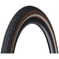 Deli tire buitenband zwart-bruin 28x1.75 47-622 reflectie breaker - thumbnail