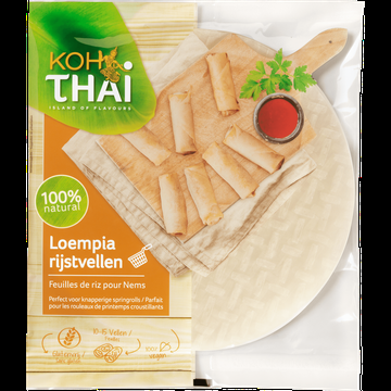 Koh Thai Loempia Rijstvellen om te Frituren 100g bij Jumbo
