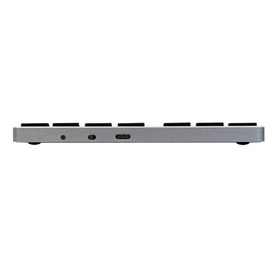 LogiLink ID0187 numeriek toetsenbord Universeel Bluetooth Aluminium, Zwart