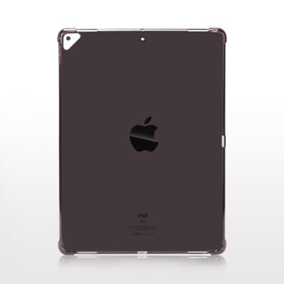 Zeer transparante TPU volledige Thicken hoeken schokbestendige beschermende case voor iPad Pro 12 9 (2017) & (2015) (zwart)