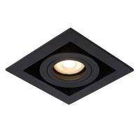Lucide CHIMNEY - Inbouwspot - 1xGU10 - Zwart - thumbnail