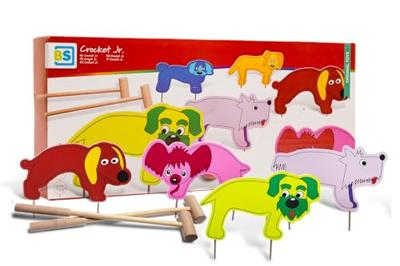 BS Toys houten croquet junior buitenspel