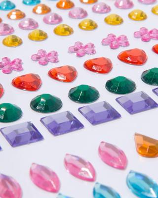 HEMA Stickers edelstenen - 119 stuks