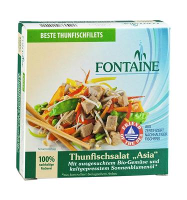 Fontaine Aziatische tonijnsalade 200 Gram Fontaine Aziatische tonijnsalade 200 Gram