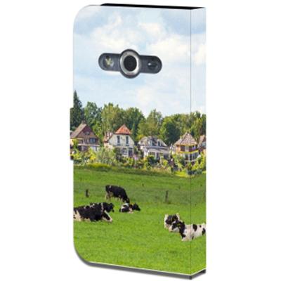 Samsung Galaxy Xcover 3 | Xcover 3 VE | Telefoonhoesje | Met pasjeshouder | Koeien Samsung Galaxy Xcover 3 | Xcover 3 VE | Telefoonhoesje | Met pasjeshouder | Koeien