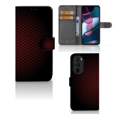 Motorola Edge 30 Pro | Telefoon Hoesje | Geruit Rood