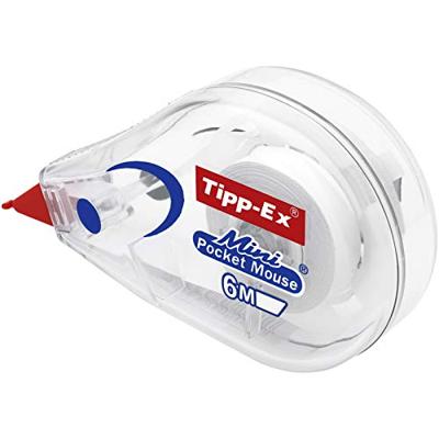Tipp-Ex correctieroller Mini Pocket Mouse, blister met 2 + 1 gratis Tipp-Ex correctieroller Mini Pocket Mouse, blister met 2 + 1 gratis