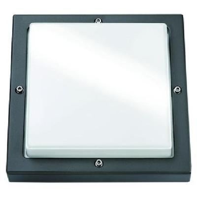SG lighting LED Bassi 10W 3000K LED grafiet vierkant schemerschakelaar 623188