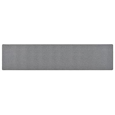 VidaXL Tapijtloper 50x250 cm donkergrijs