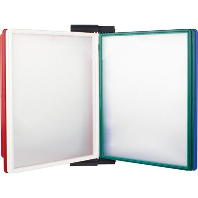 Q-CONNECT uitbreidingsmodule Quickfind antraciet met 10 tassen