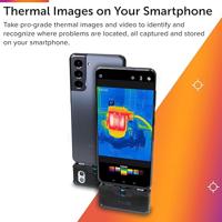 FLIR ONE PRO Android USB C Warmtebeeldcamera voor smartphone -20 tot +400 °C 160 x 120 Pixel 8.7 Hz - thumbnail
