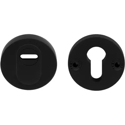 Formani Piet Boon ONE PBVEIL-KT veiligheidscilinderrozet met kerntrekbeveiliging SKG*** - mat zwart