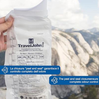 Care Plus Travel John Disposable Urinal Plaszakje Care Plus Travel John Disposable Urinal Plaszakje