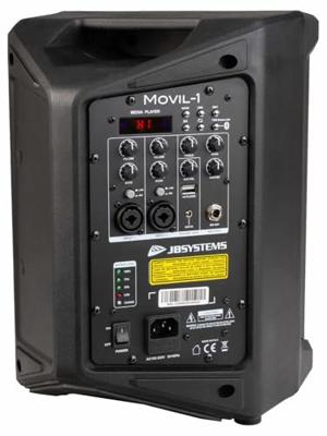 JB Systems MOVIL-1 mobiele speaker op accu met BT & mediaspeler