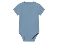 lupilu Mousseline baby romper (Blauw, 74/80) - thumbnail