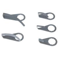 Schabkerkling, gebogen, gebogen, gebogen, klinglengte 90 mm KS Tools 515.5096 - thumbnail